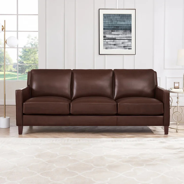 Prospera Home West Park Top-grain Leather Sofa and Chair