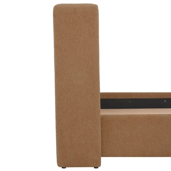 Caroline Upholstered Platform Queen Bed