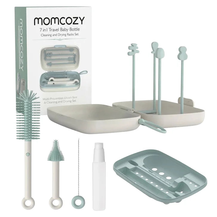 Momcozy Bottle Warmer + Portable Bottle Brush Set
