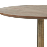 Rantus End Table with Mango Wood Top