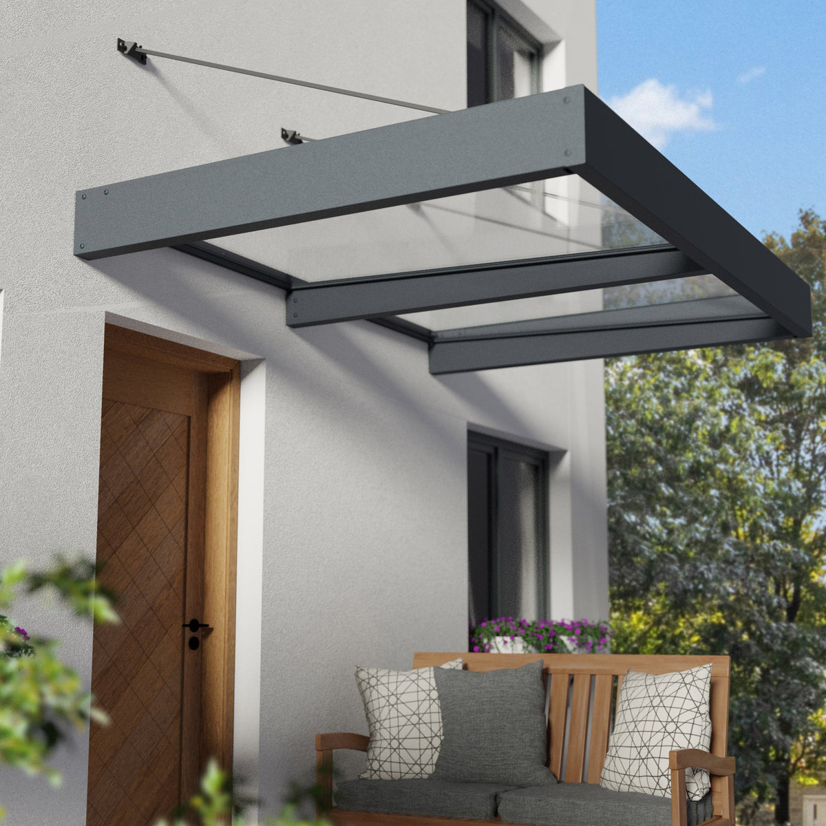 Canopia by Palram Sophia Door Awning Kit