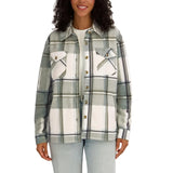Sage Collective Women's Plush Shirt Jacket