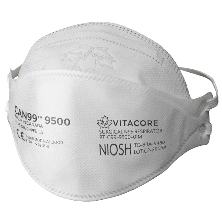 Vitacore N95 Surgical Respirator, 25 count