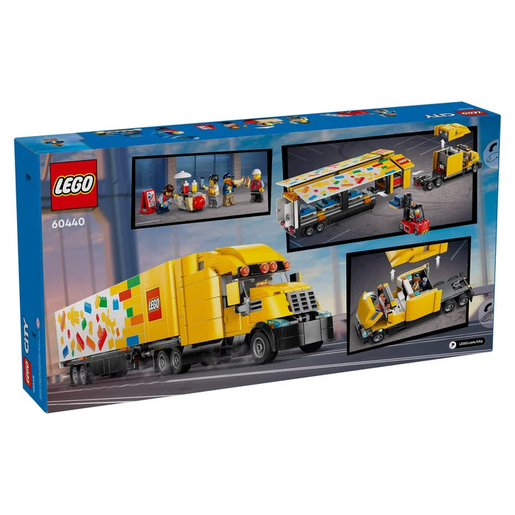 LEGO City Yellow Delivery Truck 60440