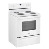Whirlpool 30 in 4.8 cu ft. Electric 4 Burner Range
