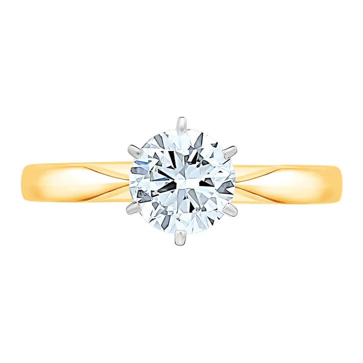 Round Brilliant Diamond Solitaire Ring (1.00 ct)