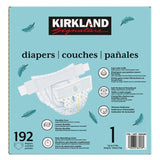 Kirkland Signature Diapers, Sizes 1 - 2