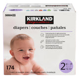 Kirkland Signature Diapers, Sizes 1 - 2