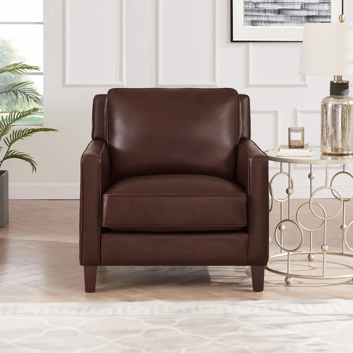 Prospera Home West Park Top-grain Leather Sofa and Chair
