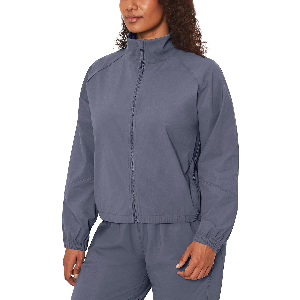 Mondetta Women's Active Full-Zip Tricot Jacket