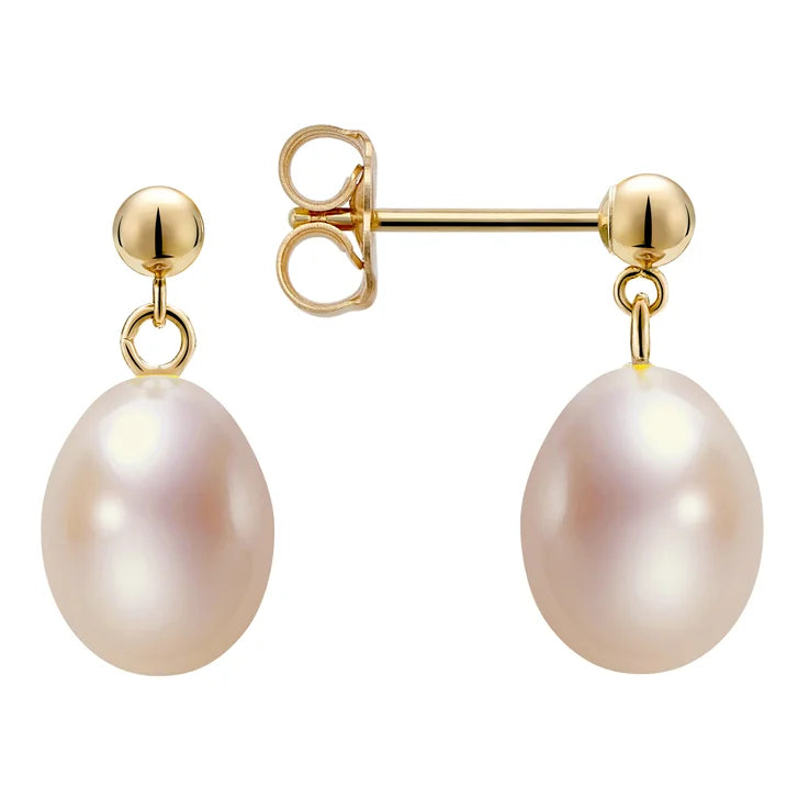 6.5 – 8 mm Cultured Freshwater Pearl Earrings and Necklace Set