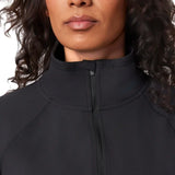 Mondetta Women’s Peached Interlock Yoga Jacket