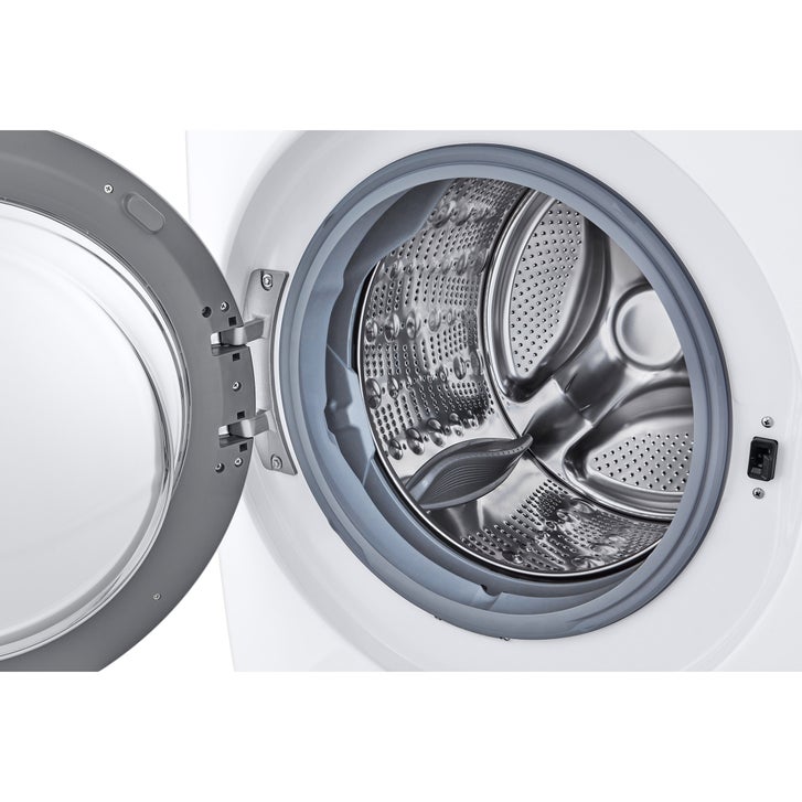LG 5.2 cu ft. White Front Load Washer with Cold Wash Technology