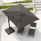 Sirio 4 m x 3 m (13 ft. x 10 ft.) Cantilever Umbrella