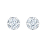Round Brilliant Diamond Stud Earrings (0.50 ctw)