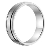 White Gold Men’s Wedding Band