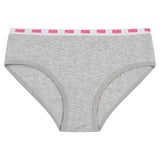 Puma Girls' Cotton Blend Bikini Underwear, 11-Pack