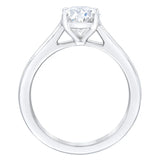 1.70 ct Oval Cut, Clarity VVS2, Colour H, Diamond Solitaire Ring