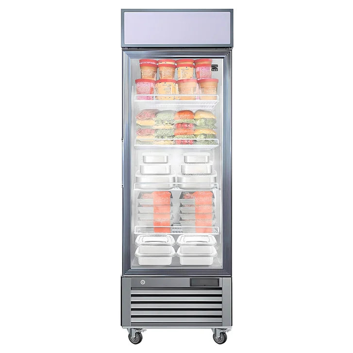 Kenmore PRO 27 in. 23 cu ft. Commercial Convertible Freezer or Refrigerator with Glass Door Merchandiser