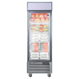 Kenmore PRO 27 in. 23 cu ft. Commercial Convertible Freezer or Refrigerator with Glass Door Merchandiser