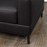 Galleria 2-piece Top Grain Leather Left-hand Facing Sectional
