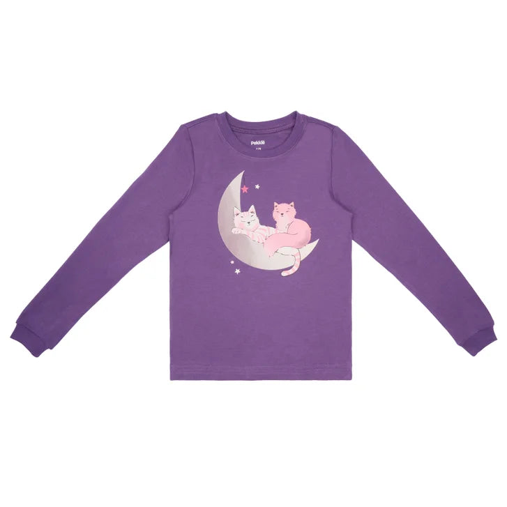 Pekkle Kids Organic Cotton 4-piece Pajama Set