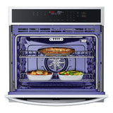 LG 30 in 4.7 cu ft. Stainless Steel Electric Single Door Convection Wall Oven with Air Fry