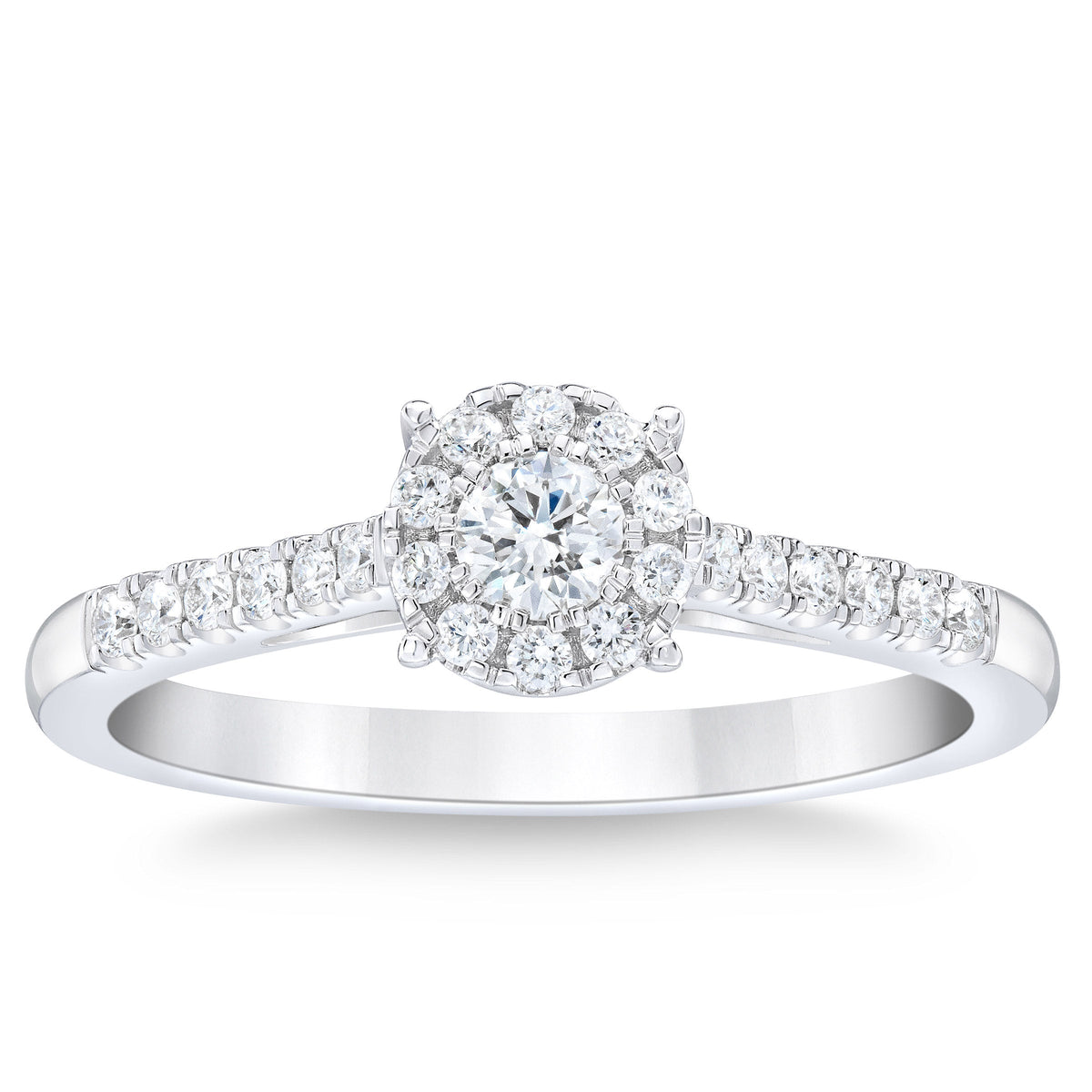 Round Brilliant Diamond Ring (0.35 ctw)