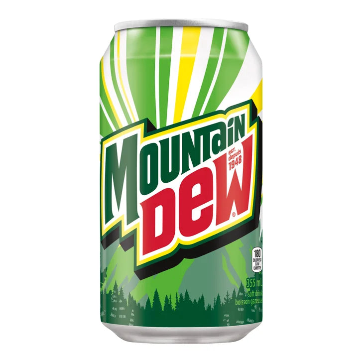 Mountain Dew Variety Pack, 355 mL 32-pack