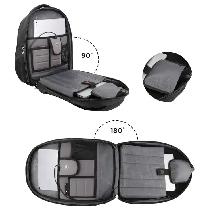 Swiss Digital Terabyte Black Backpack with SDD Finder