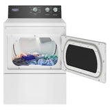 Maytag 7.4 cu ft. White Electric Commercial-Grade Residential Dryer with IntelliDry Sensor