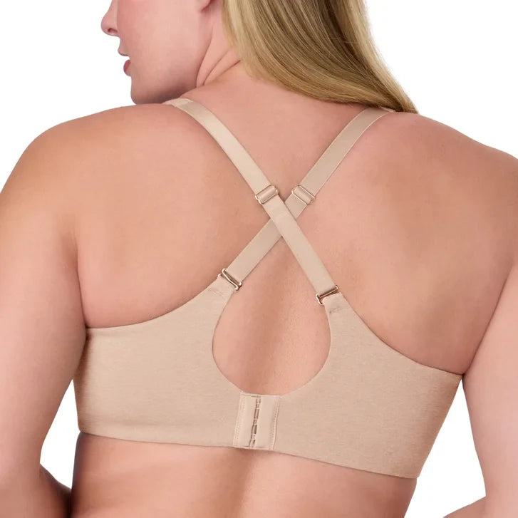 Bali Cotton Collection Underwire Bra, 2-pack