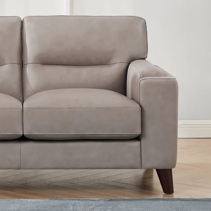 Prospera Home Sorena Top-grain Leather Sofa and Loveseat
