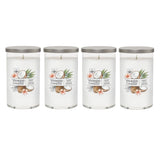 Yankee Medium Pillar Scented Candle, 396 g (14 oz.), 4-pack