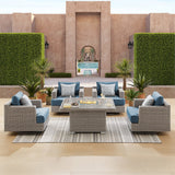 Niko 5-piece Patio Conversation Set with Fire Table
