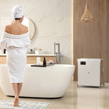 Homedics Collapsible XL Towel, Blanket, Sock Warmer, Luxe Spa Edition