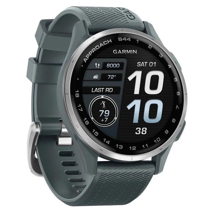 Garmin Approach S44 GPS Golf Watch, Includes USB-C and USB-A Charging Cables