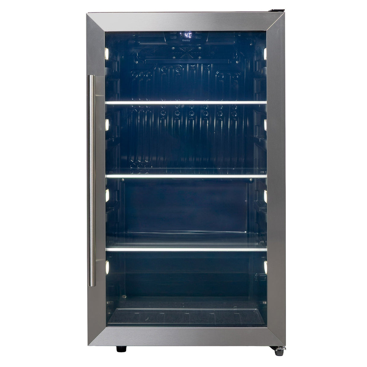 Danby 19 in. 3.1 cu ft. Stainless Steel Freestanding Beverage Center