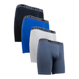 Tommy Hilfiger Men's Cotton Stretch Boxer Brief, 4-pack