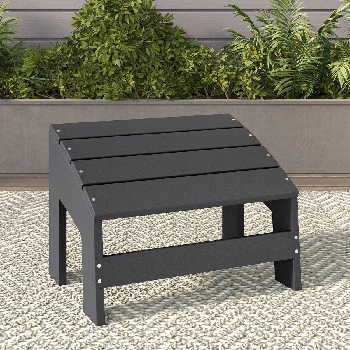 Crystal Harbor Living Adirondack Footstool
