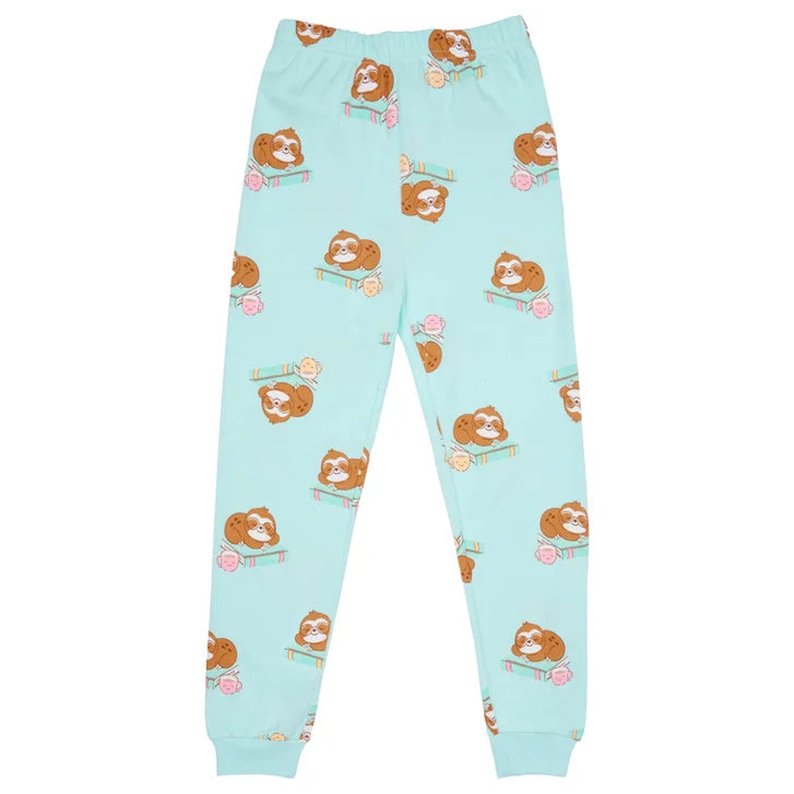 Pekkle Kids Organic Cotton 4-piece Pajama Set
