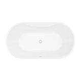 Appollo Amber 62 in. Freestanding Bathtub