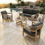 Amalfi 4-piece Patio Conversation Set