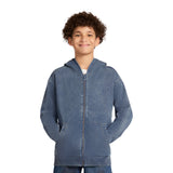Calvin Klein Kids' Denim Zip Hoodie