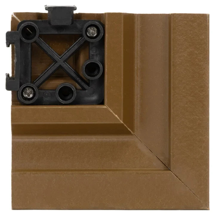 Golden Select Deck Tile Corner Trims, Pack of 4.