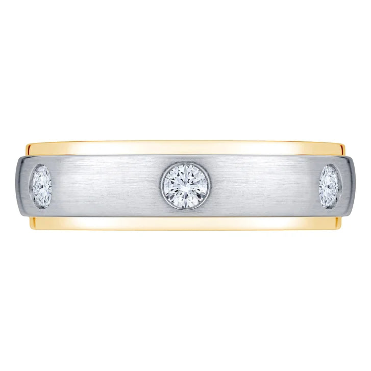 Men's Round Brilliant Diamond Ring (0.25 ctw)