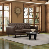 Simon Li – Top Grain Leather Sofa