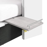 Borealis Queen Cabinet Bed with Drawer & Mattress
