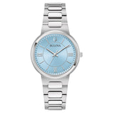 Bulova Classic Blue Sunray Dial Women's Watch