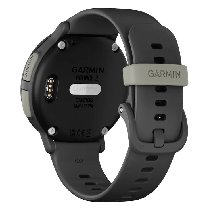 Garmin Bounce 2, LTE, includes USB-C and USB-A Charging Cables